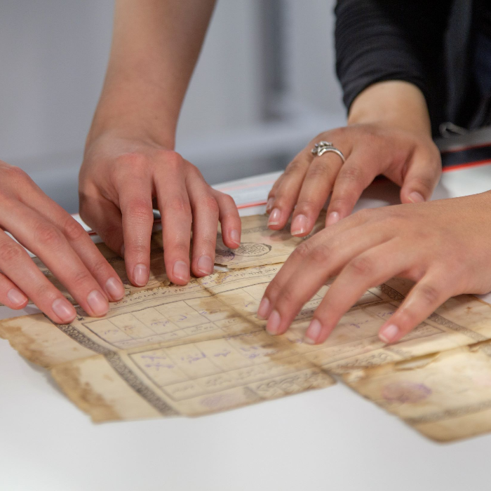 Map handling conservation